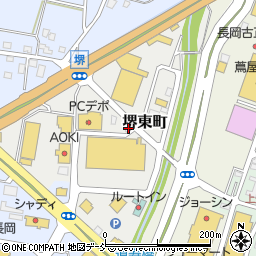 新潟県長岡市堺東町50周辺の地図