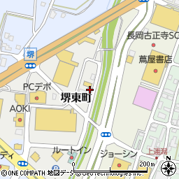 新潟県長岡市堺東町35周辺の地図