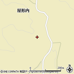 福島県田村市常葉町鹿山乗越周辺の地図