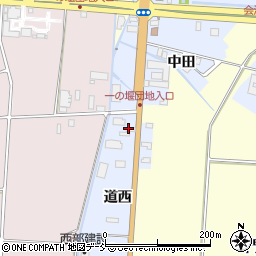 東北実業株式会社　会津支店周辺の地図