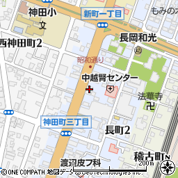新潟菅公学生服株式会社周辺の地図