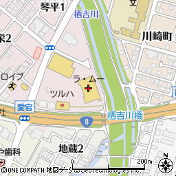 ラ・ムー長岡愛宕店周辺の地図
