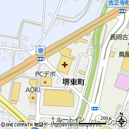 新潟県長岡市堺東町22周辺の地図