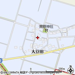 福島県会津若松市北会津町下野周辺の地図