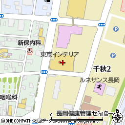 株式会社東京インテリア家具　長岡ＤＣ周辺の地図