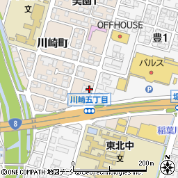 新潟県長岡市川崎町578-2周辺の地図