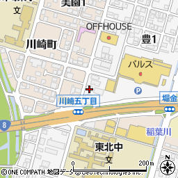 株式会社三共ハウス　長岡営業所周辺の地図