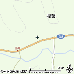 福島県田村市都路町岩井沢松葉90周辺の地図