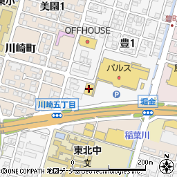 ブックオフ　長岡川崎店周辺の地図