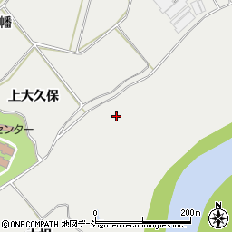 福島県郡山市日和田町梅沢大久保周辺の地図