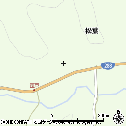 福島県田村市都路町岩井沢松葉91周辺の地図