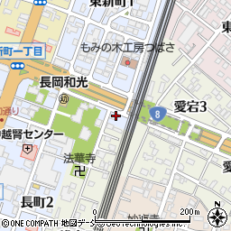 〒940-0022 新潟県長岡市東新町の地図