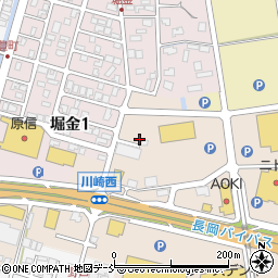 新潟県長岡市川崎町1274-1周辺の地図