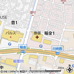 原信川崎店周辺の地図