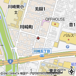 新潟県長岡市川崎町581周辺の地図