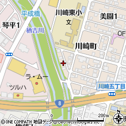 新潟県長岡市川崎町551周辺の地図