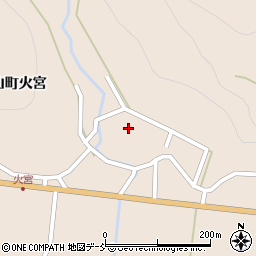 石川県珠洲市若山町火宮い周辺の地図