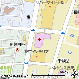 エル・ブレス長岡リバーサイド千秋店周辺の地図