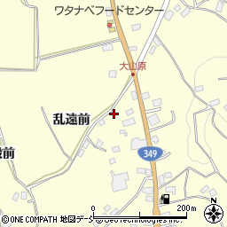 福島県田村市船引町北鹿又乱遠前周辺の地図