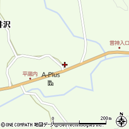 福島県田村市都路町岩井沢平蔵内5周辺の地図