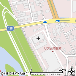 リズム株式会社会津工場　管理部周辺の地図