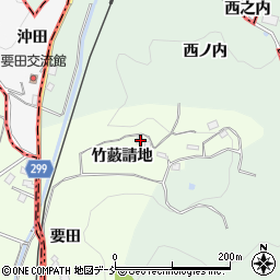 福島県田村市船引町要田竹藪請地6周辺の地図