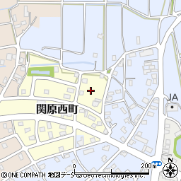 関原西公園周辺の地図