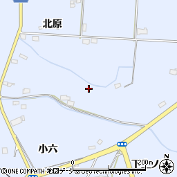 福島県郡山市喜久田町堀之内林越周辺の地図