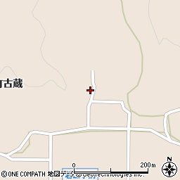 石川県珠洲市若山町古蔵巳周辺の地図