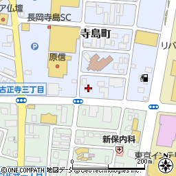 セブンイレブン長岡寺島町店周辺の地図