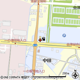 セブンイレブン会津総合運動公園前店周辺の地図