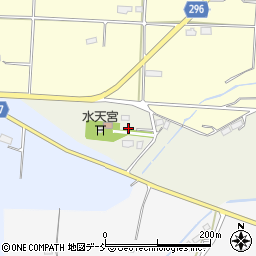 福島県郡山市喜久田町前田沢坪子周辺の地図