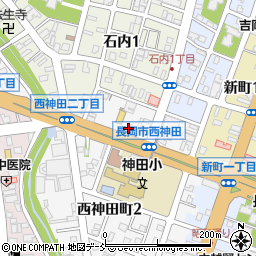 長岡電気工事会館周辺の地図