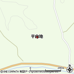 福島県田村市都路町岩井沢平内地周辺の地図