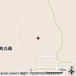 石川県珠洲市若山町古蔵酉周辺の地図