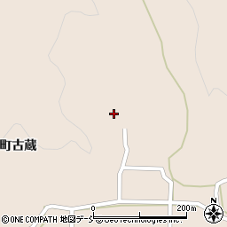 石川県珠洲市若山町（古蔵酉）周辺の地図