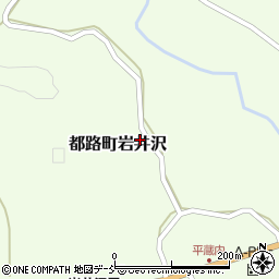 福島県田村市都路町岩井沢平蔵内125周辺の地図