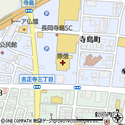 原信寺島店周辺の地図