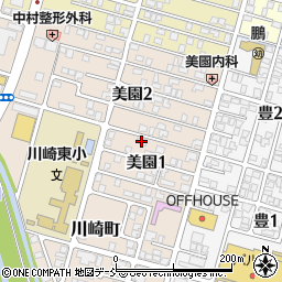 書道教室渓美書会周辺の地図