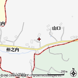 福島県田村郡三春町庄司山口33周辺の地図
