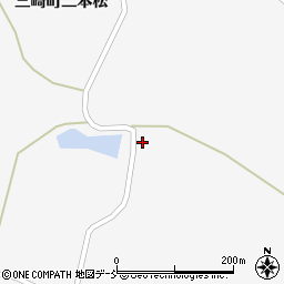 石川県珠洲市三崎町二本松周辺の地図