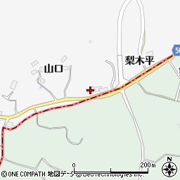 福島県田村郡三春町庄司山口80周辺の地図