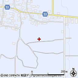 福島県会津美里町（大沼郡）赤留（久根花）周辺の地図