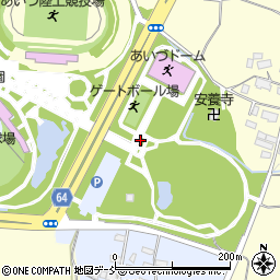 会津総合運動公園トイレ２周辺の地図
