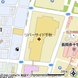 マクドナルドリバーサイド千秋店周辺の地図