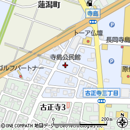 寺島公民館周辺の地図