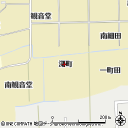 福島県双葉町（双葉郡）両竹（深町）周辺の地図