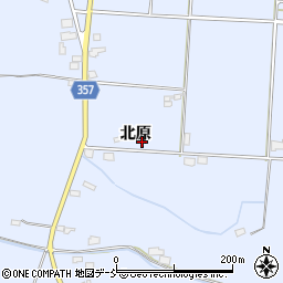 福島県郡山市喜久田町堀之内北原周辺の地図