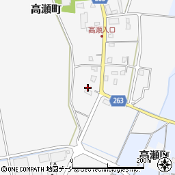 新潟県長岡市高瀬町191周辺の地図