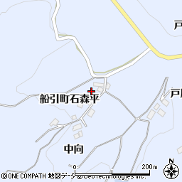 福島県田村市船引町石森平235周辺の地図